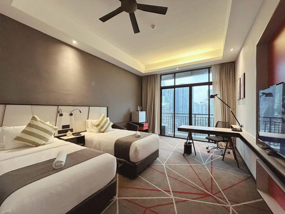 M101 Klcc Kl City King Suites By Livin Kuala Lumpur Dış mekan fotoğraf
